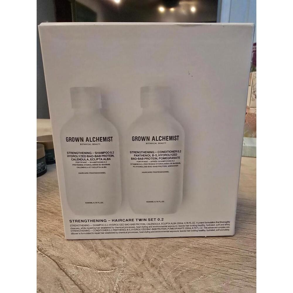 Grown Alchemist Strengthening Shampoo and Conditioner Twin Set